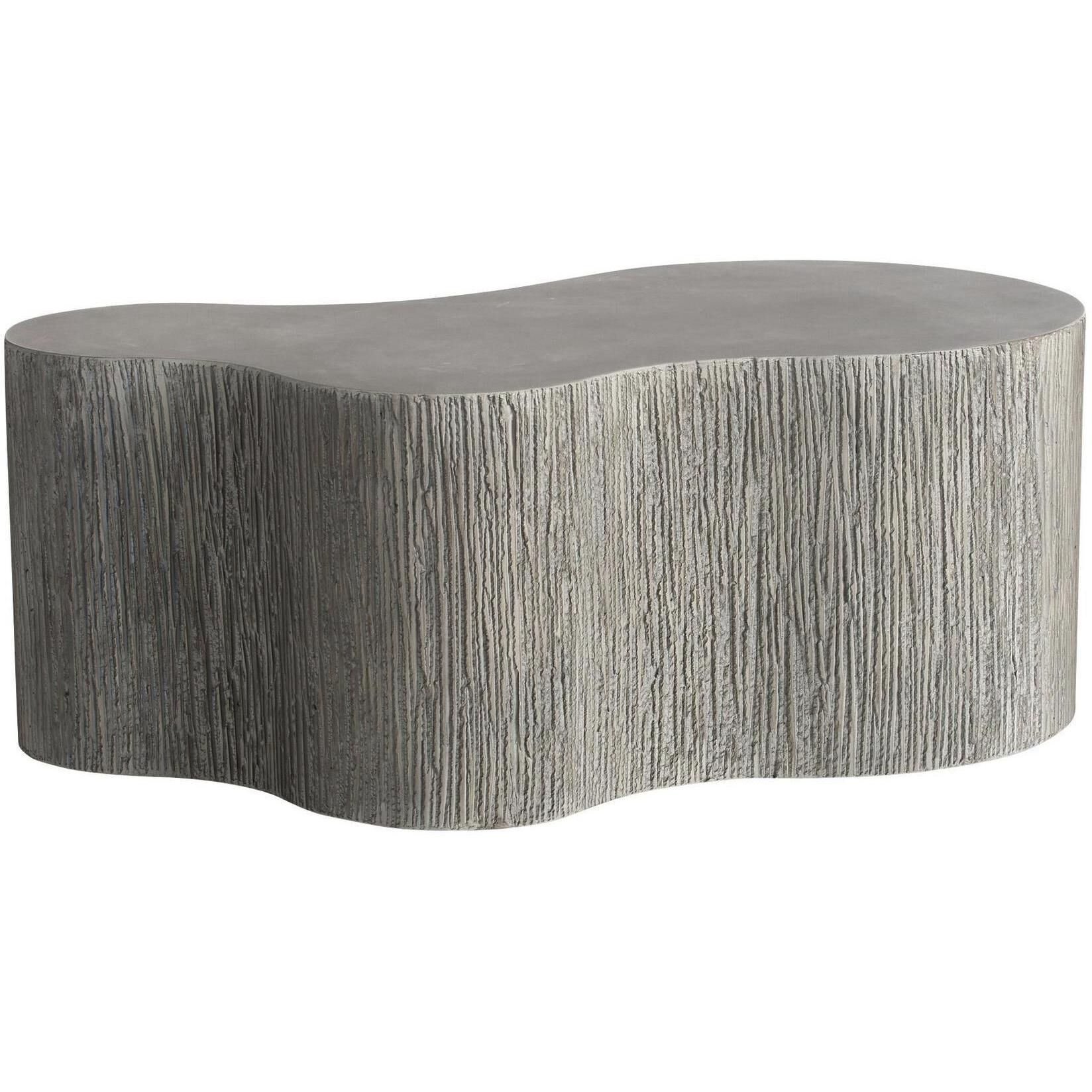 Indio 36 X 24 inch Gray Stonewash Outdoor Coffee Table, Small