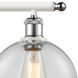Ballston Athens LED 26 inch White and Polished Chrome Bath Vanity Light Wall Light, Ballston