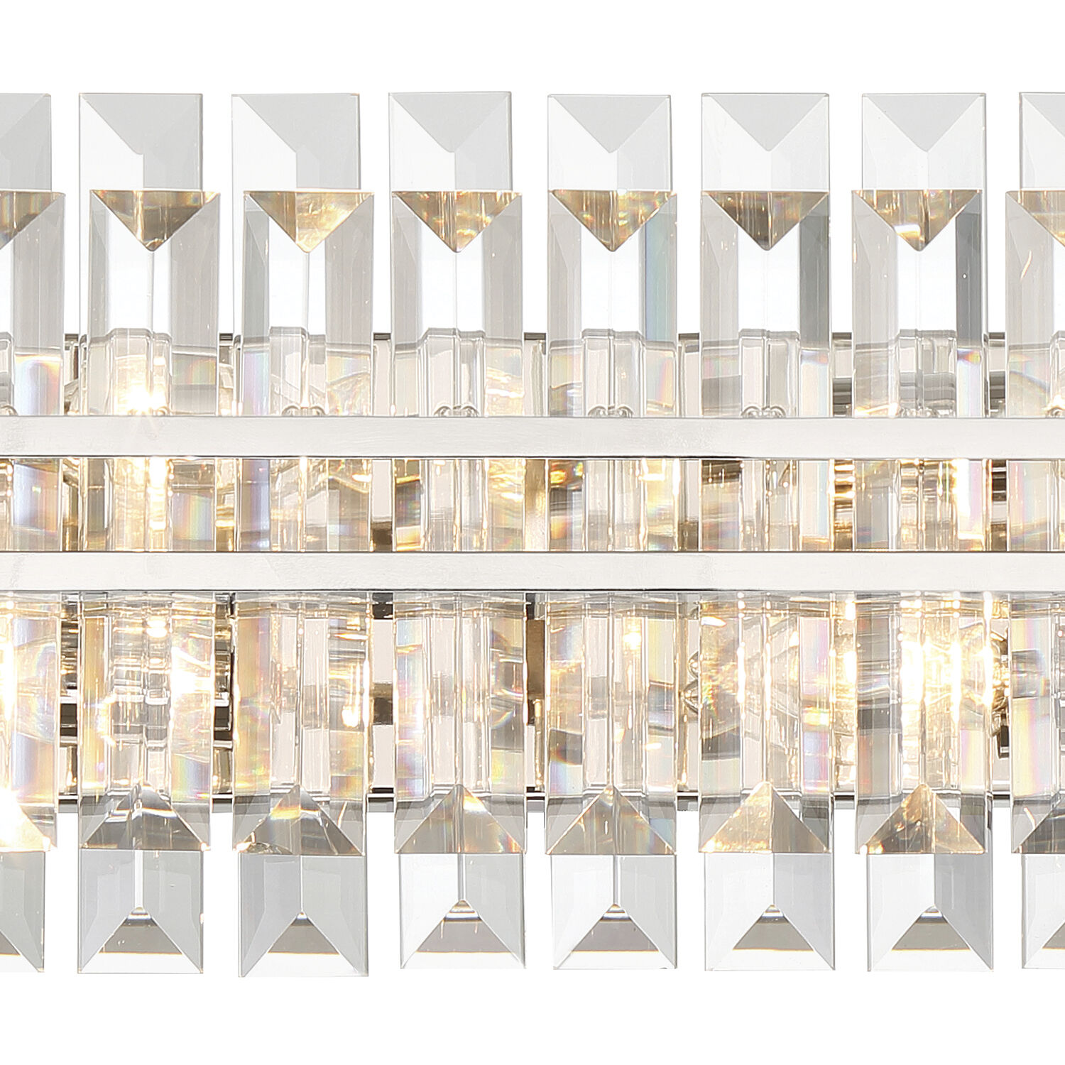 Hayes Bath Vanity Light Wall Light in Polished Nickel