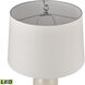 Ailen 31.5 inch 9.00 watt White with Blue and Clear Table Lamp Portable Light