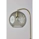 Camden 58.25 inch 60.00 watt Antique Brass Floor Lamp Portable Light