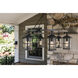 Open Air Lakehouse LED 42 inch Aged Zinc with Driftwood Gray Outdoor Hanging, Estate Series