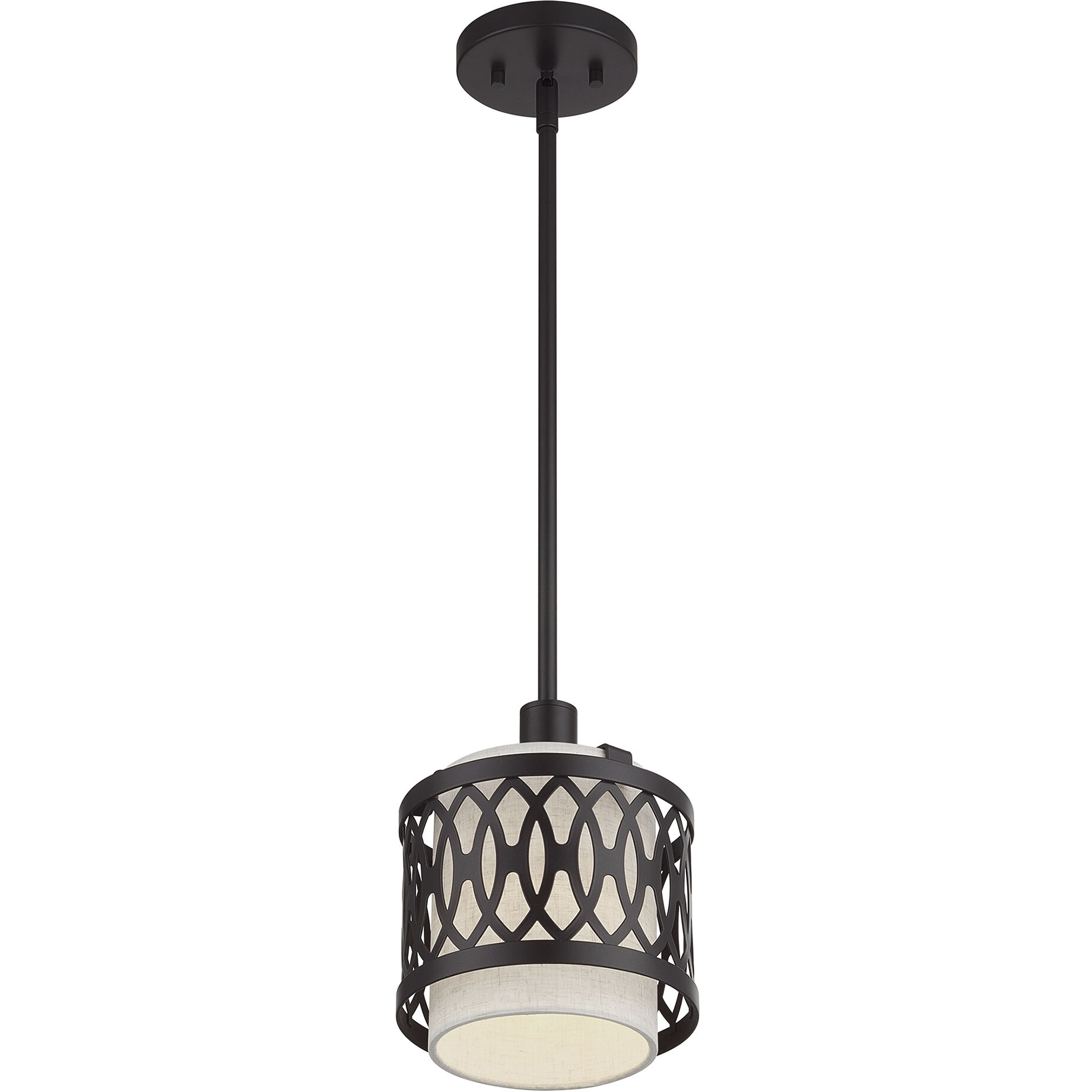 Vistaview 1 Light 7.25 inch English Bronze Mini Pendant Ceiling Light