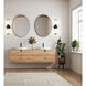 Warwick LED 18.5 inch Matte Black Bath Vanity Wall Light