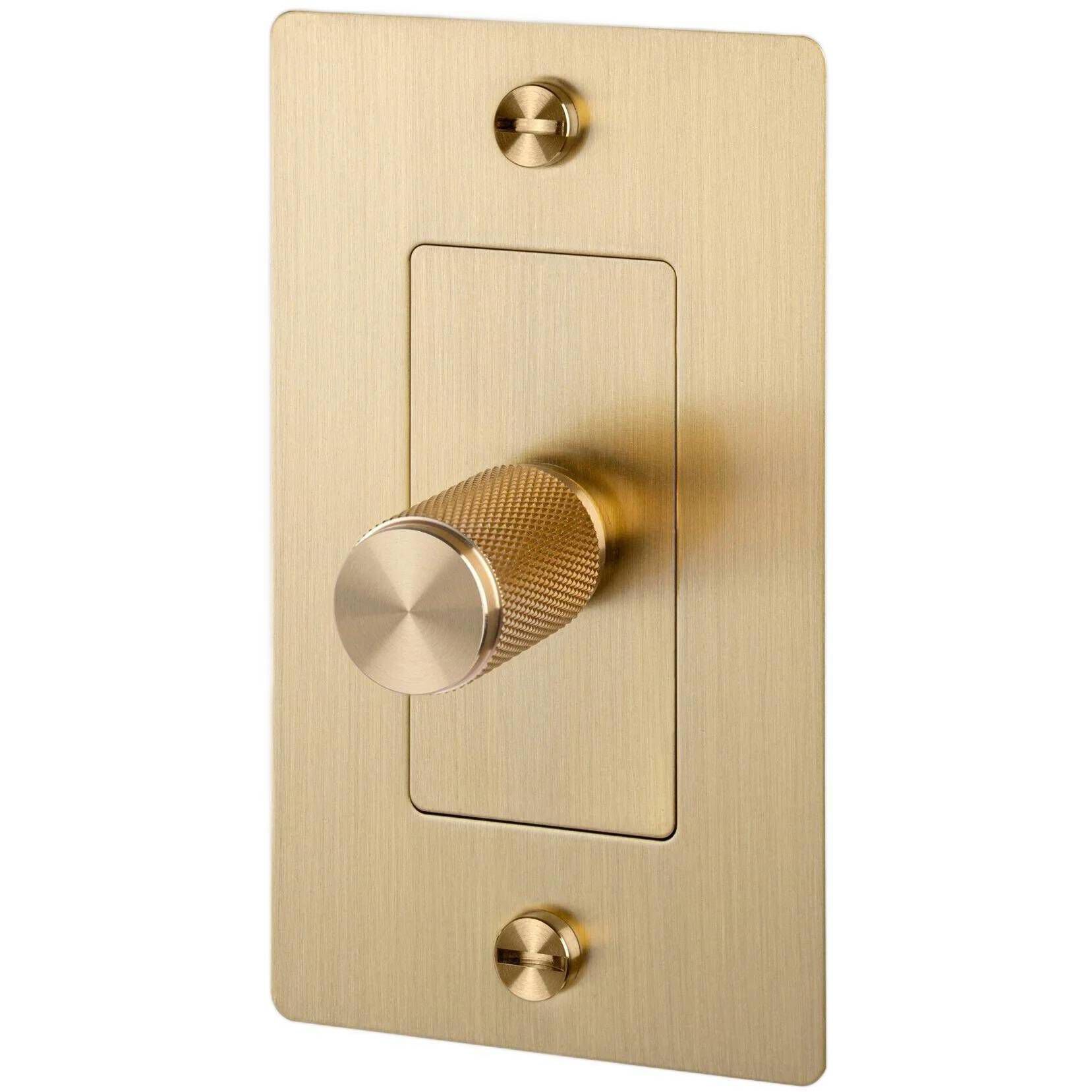 1G 110-120 Brass Dimmer Switch, Incandescent
