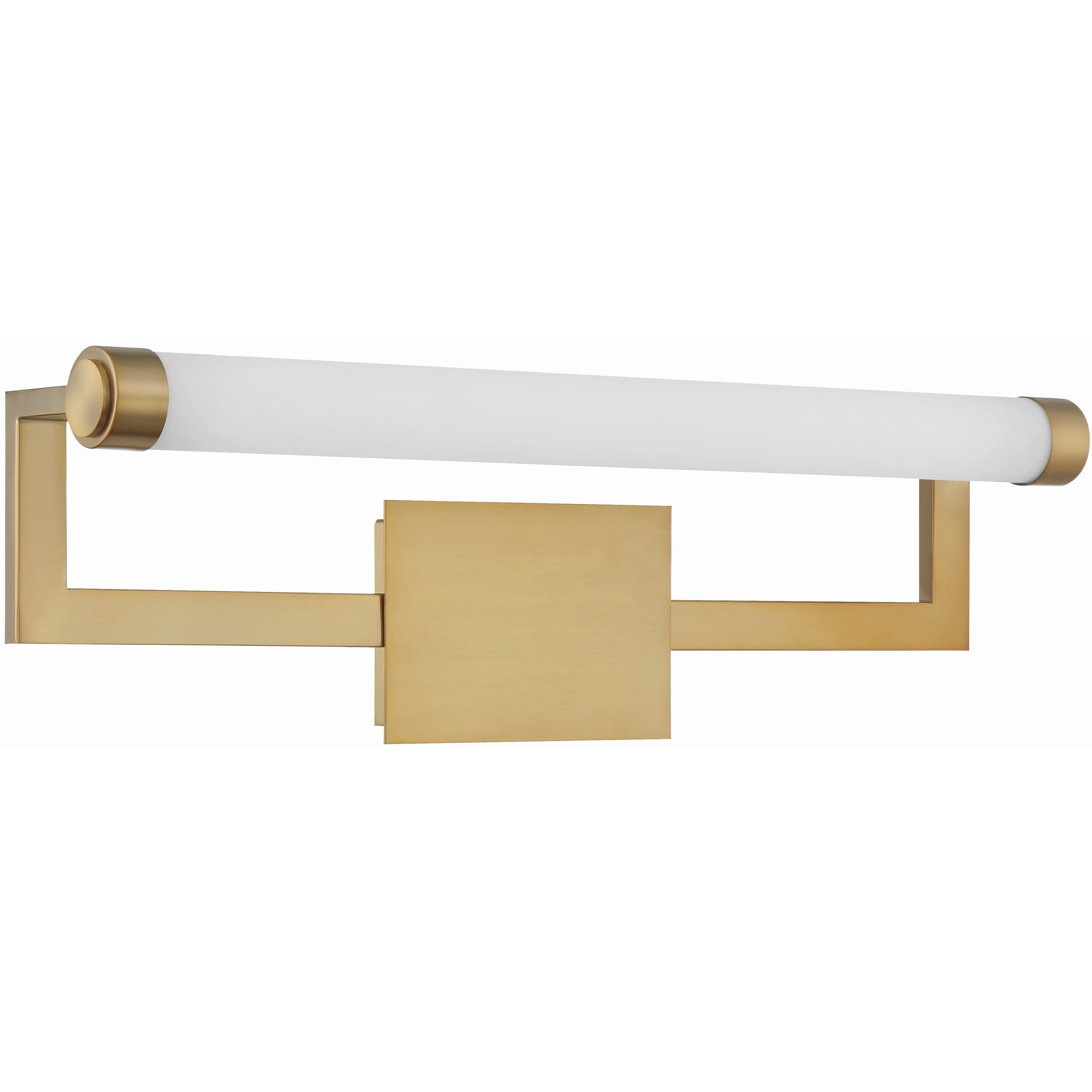 Clinton 28 watt 26.25 inch Vibrant Gold Picture Light Wall Light
