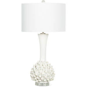 Lydia 30.75 inch 150.00 watt White Table Lamp Portable Light