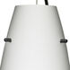Suzi 18 1 Light Black Cord Pendant Ceiling Light