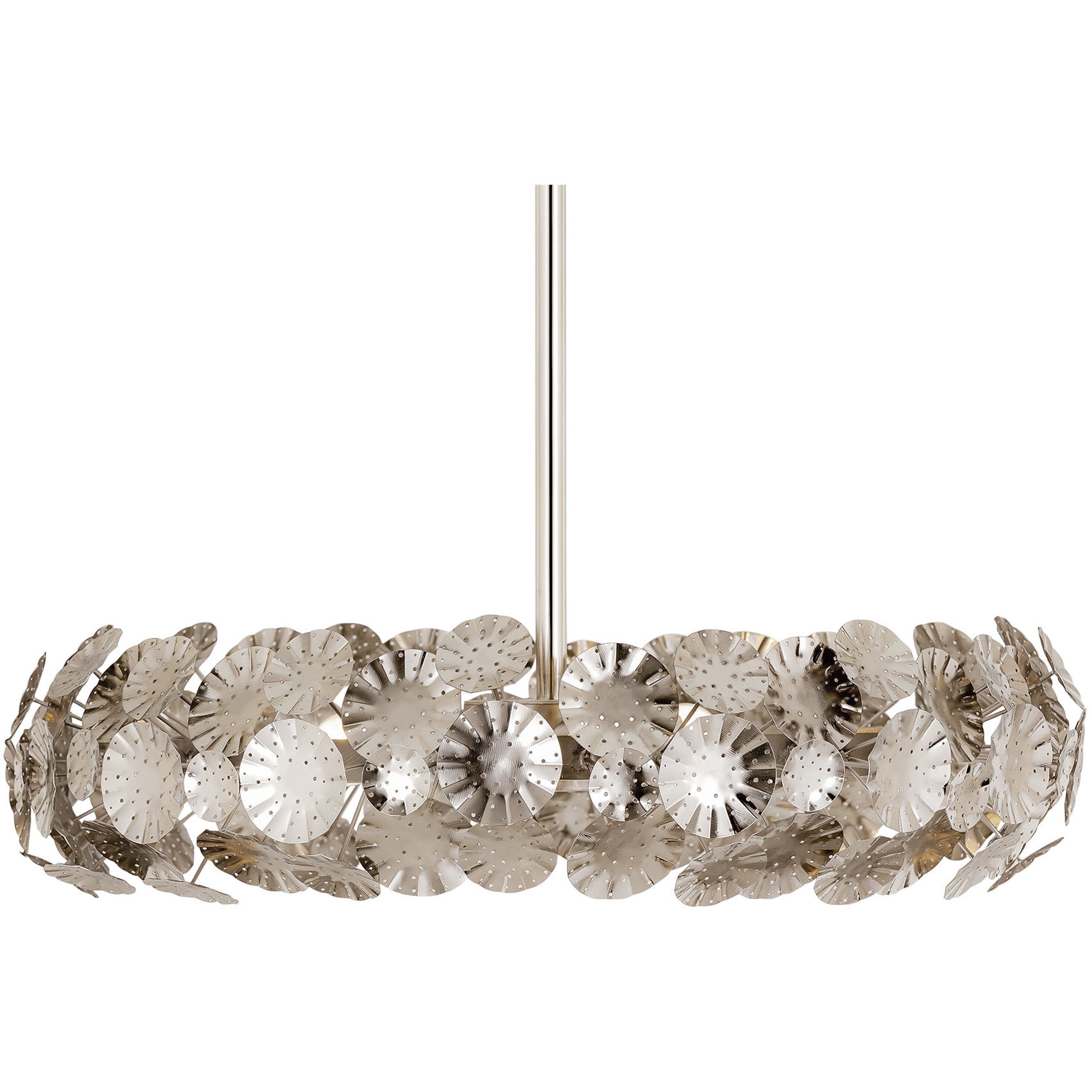 Camora 3 Light 26 inch Nickel Chandelier Ceiling Light