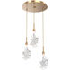Blossom 3 Light 17.70 inch Chandelier