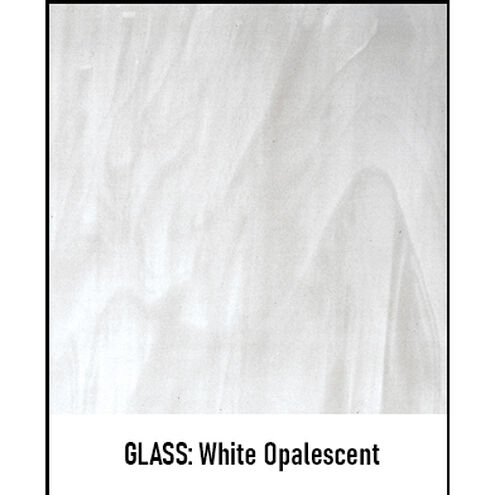 Carmel 1 Light 12 inch Slate Pendant Ceiling Light in White Opalescent, Empty