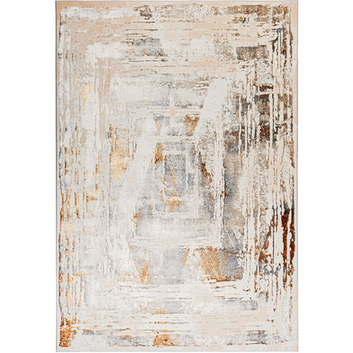 Melet 114 X 79 inch Mineral Tones Rug in 6 x 9