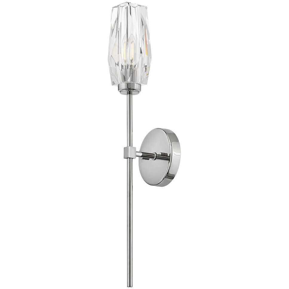 Ana Sconce Wall Light in Polished Nickel