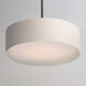 Prime LED 16 inch Oil Rubbed Bronze Single Pendant Ceiling Light