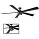 Orb 82 inch Carbon Fiber Ceiling Fan in 3500K