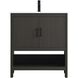 Ira 30 X 34 inch Mocha Brown Bathroom Vanity Cabinet
