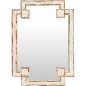 Banks 37.8 X 28 inch Ivory Mirror, Large