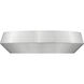 Quasars LED 12 inch Brushed Nickel Flush Mount Ceiling Light