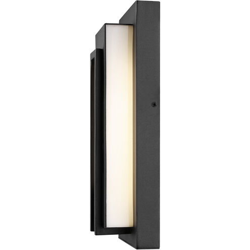 Keaton LED 12.5 inch Black Outdoor Wall Light