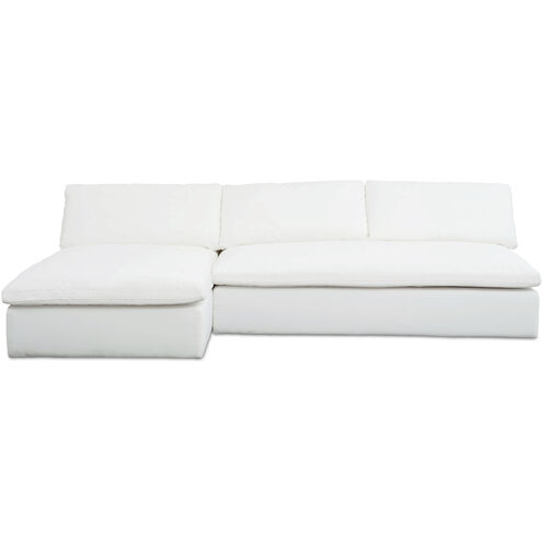 Miles White Outdoor Modular, 2 Piece