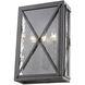 Brooklyn 3 Light 15 inch Oil-Rubbed Bronze Exterior Wall Mount