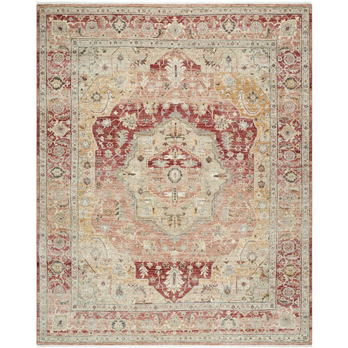 Khorasan 144 X 108 inch Khaki / Natural / Camel / Brick Handmade Rug in 9 x 12