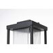 Ludlow 1 Light 16.5 inch Black Outdoor Post Light