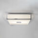 Mashiko 2 Light 11.81 inch Polished Chrome Bathroom Ceiling Light