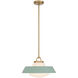 Xander 1 Light 16 inch Vibrant Gold Pendant Ceiling Light