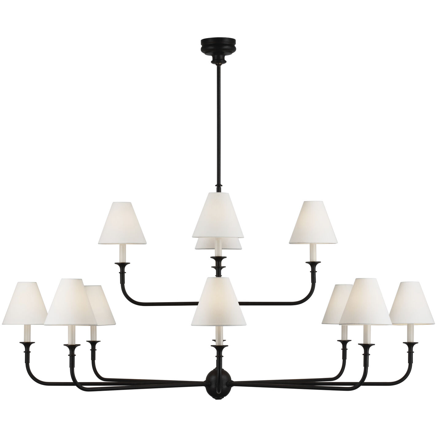 Thomas O'Brien Piaf 12 Light 58.00 inch Chandelier
