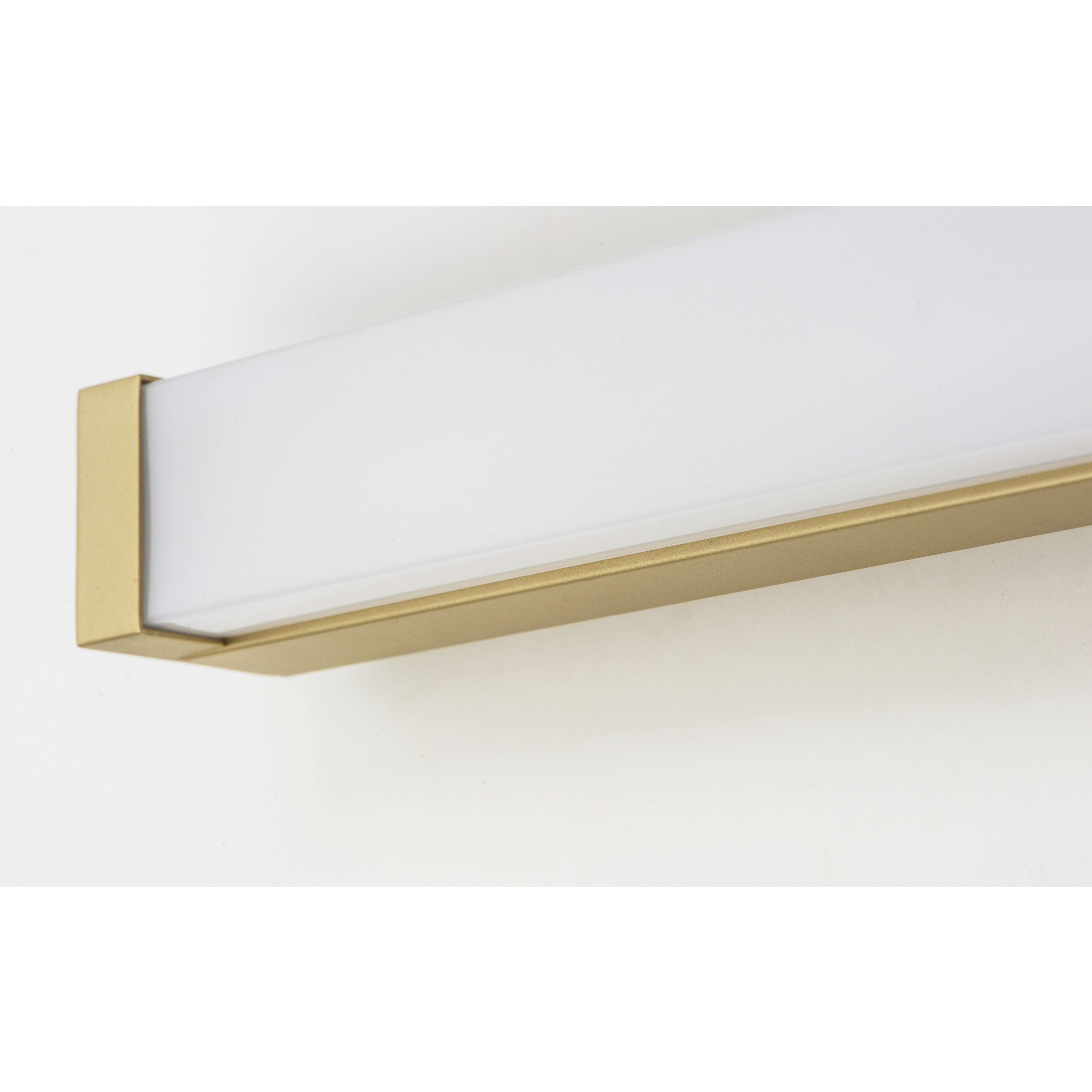 Spec Vanity LED 30 inch Gold Bath Vanity Wall Light