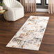Salim Ivory and Brown Indoor Rug