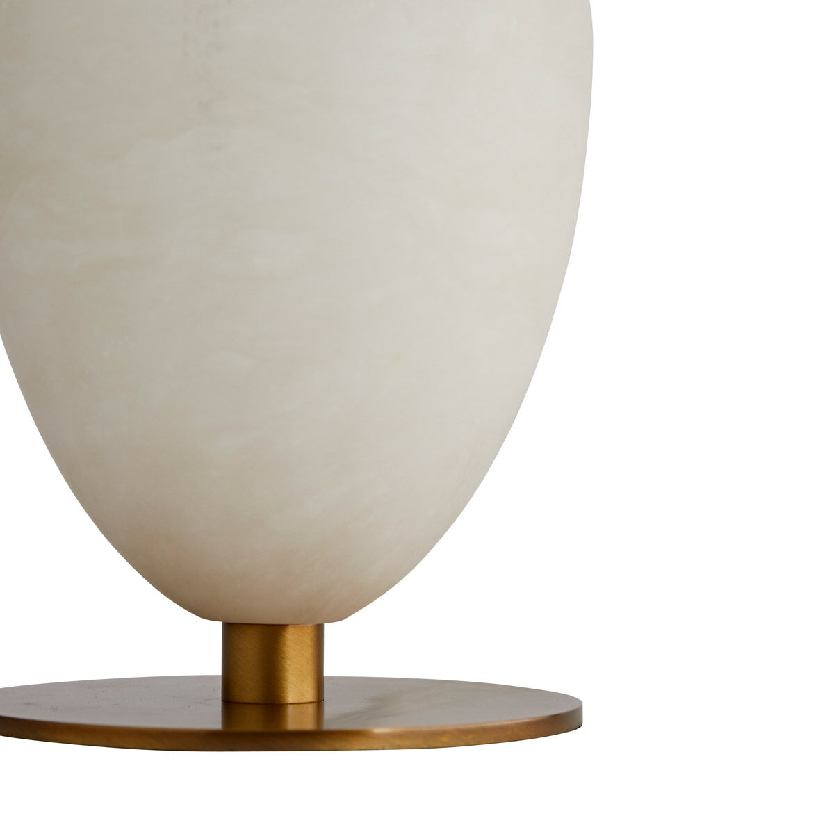 Aubrey 26.5 inch 150 watt Snow Marble and Opal Swirl with Antique Brass Table Lamp Portable Light