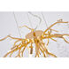 Canada 10 Light 24 inch Gold Chandelier Ceiling Light