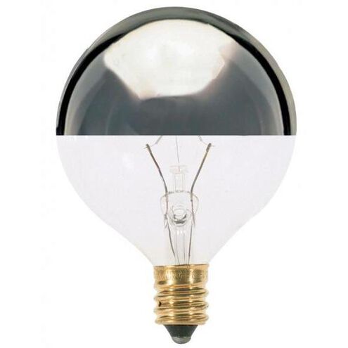 Lumos Incandescent G16 1/2 Candelabra E12 40 watt 120V 2700K Light Bulb