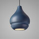 Radiance 1 Light 8 inch Matte Black Pendant Ceiling Light