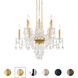 Signature Rainier 12 Light 27 inch Heirloom Gold Chandelier Ceiling Light