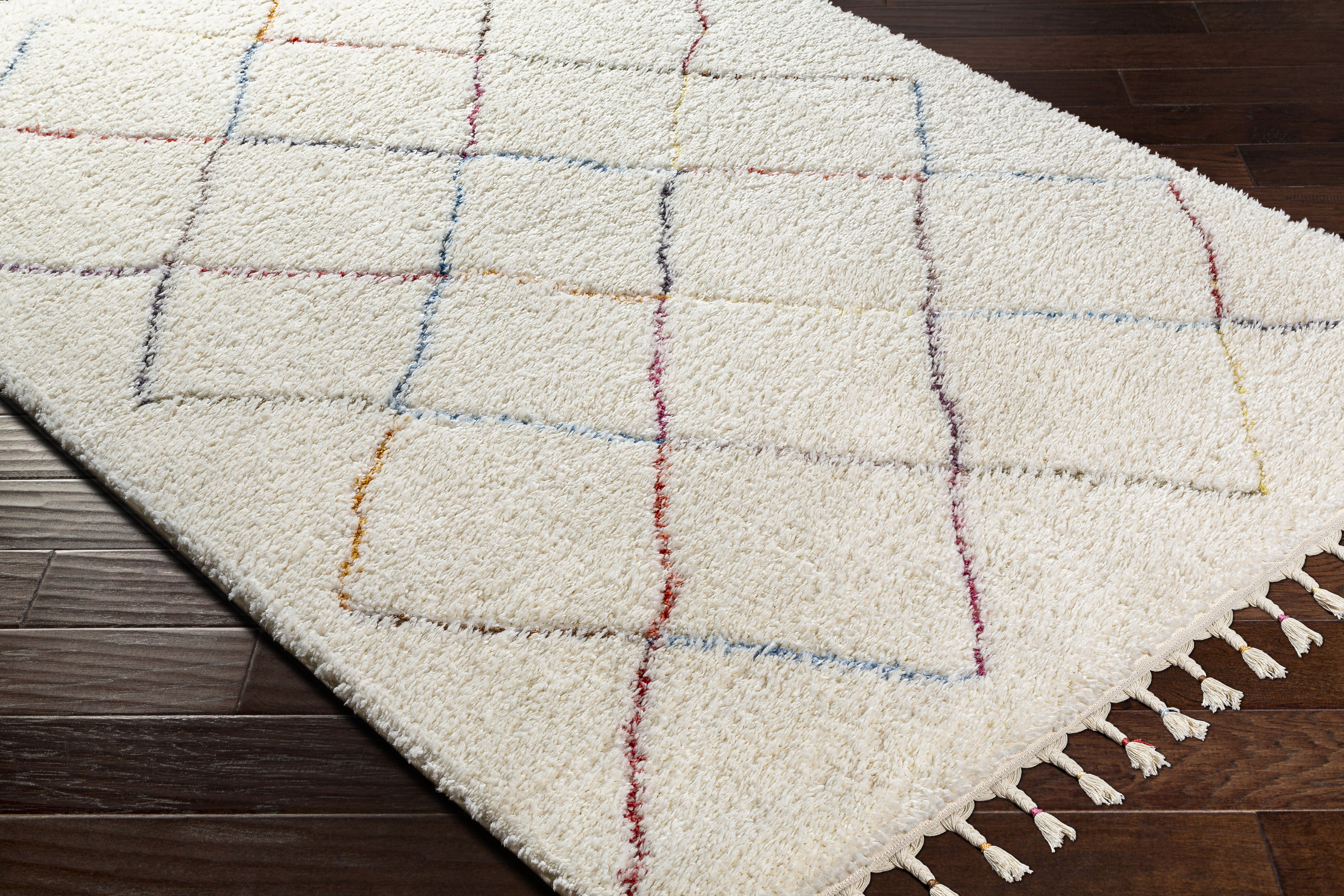 Guarderia 84 X 63 inch Light Grey Rug, Rectangle