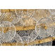 Rene LED 28.5 inch Distressed Brass Chandelier Ceiling Light 