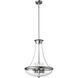 Alora Mood Marcel 4 Light 17.5 inch Chrome Pendant Ceiling Light