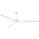 Spitfire LED Matte White Fan Light