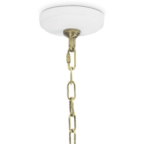 Marisol 1 Light 14.75 inch White Pendant Ceiling Light, Small