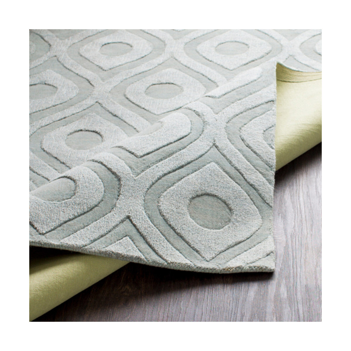 Central Park 72 X 48 inch Sea Foam Indoor Area Rug, Rectangle