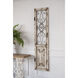 Chalet Distressed White Wall Décor