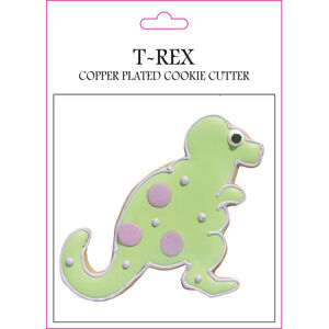 T-Rex Copper Cookie Cutters