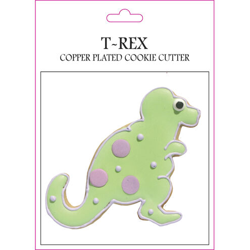 T-Rex Copper Cookie Cutter