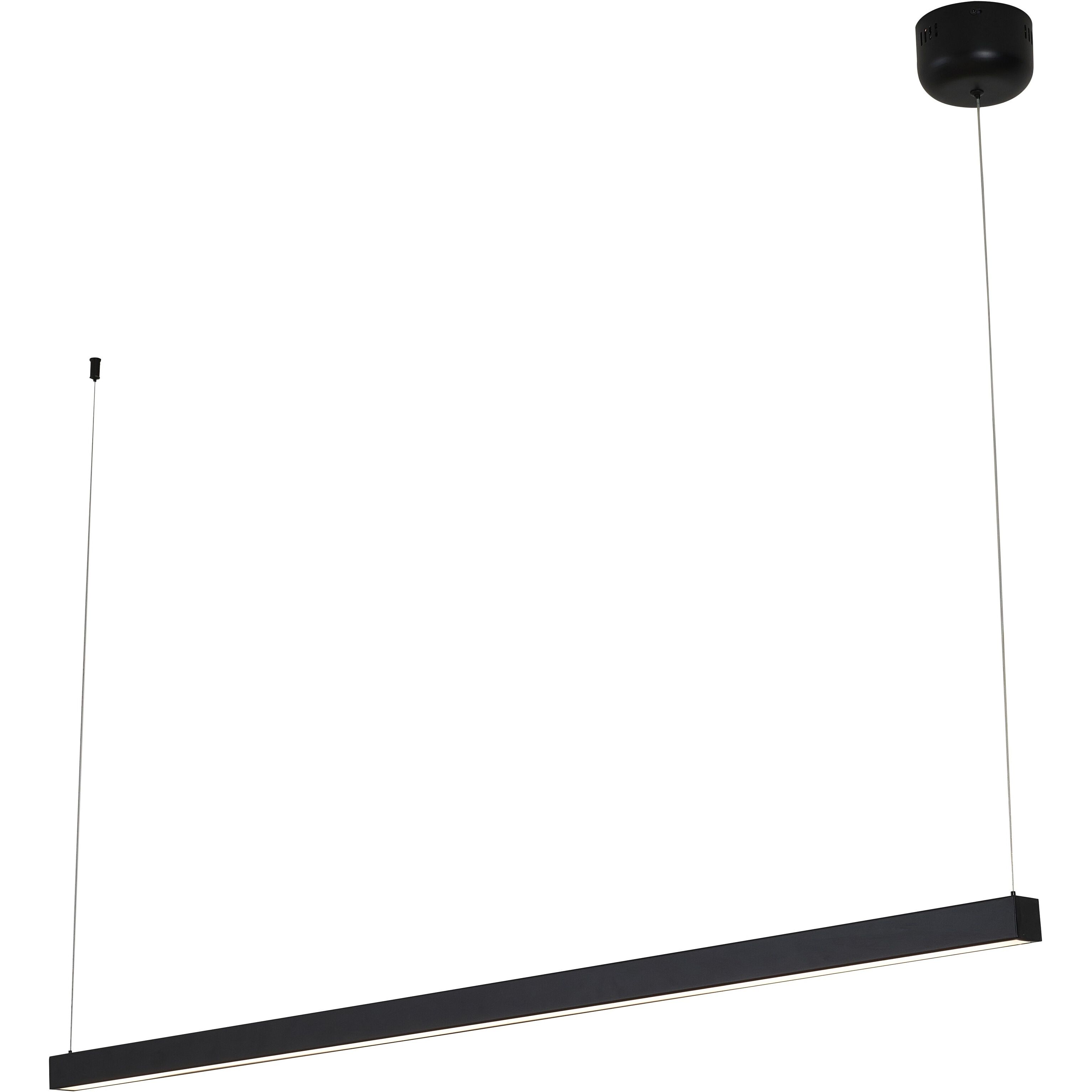 LTY Series LED 1.6 inch Matte Black Chandelier Ceiling Light