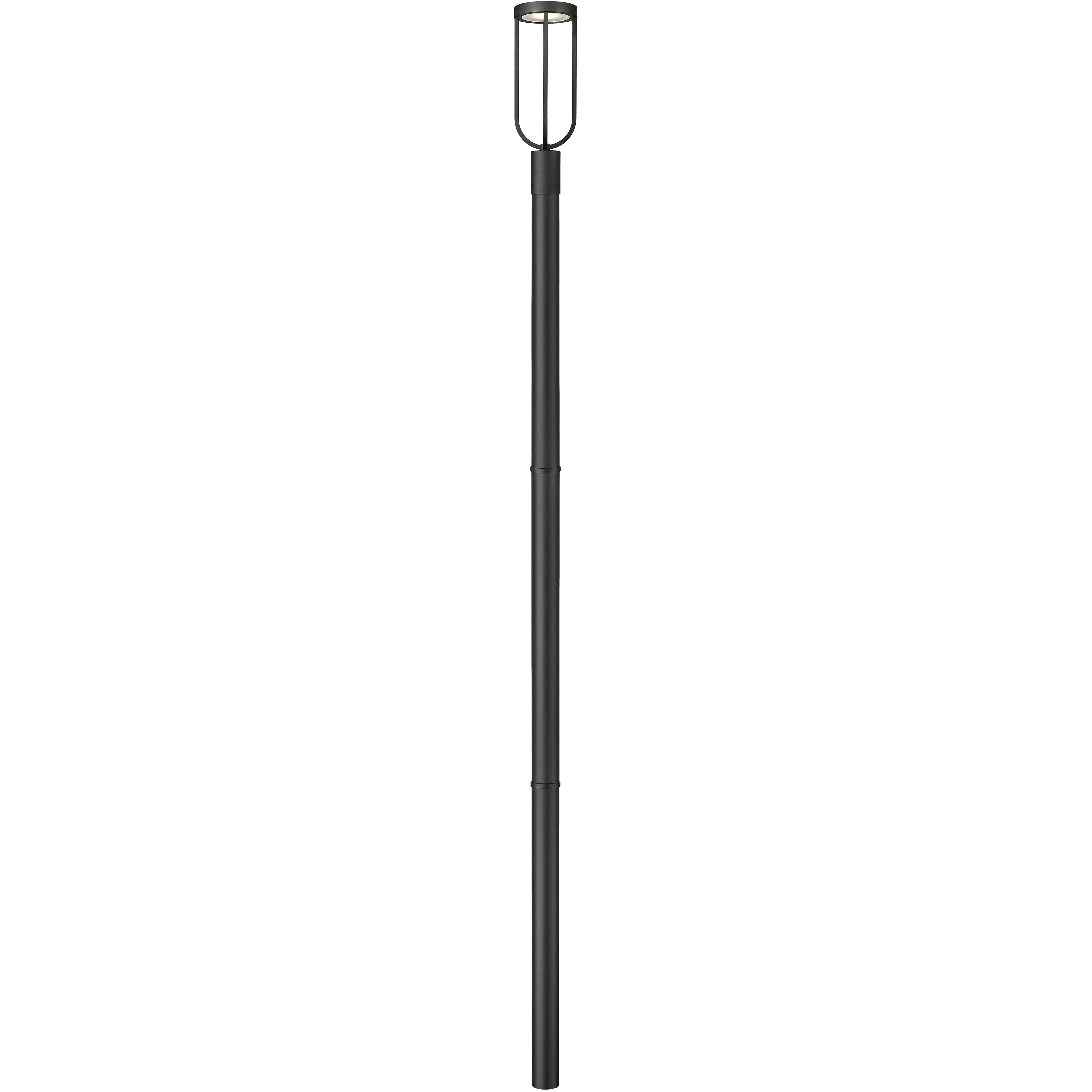 Leland LED 113.25 inch Sand Black Outdoor Post Mounted Fixture