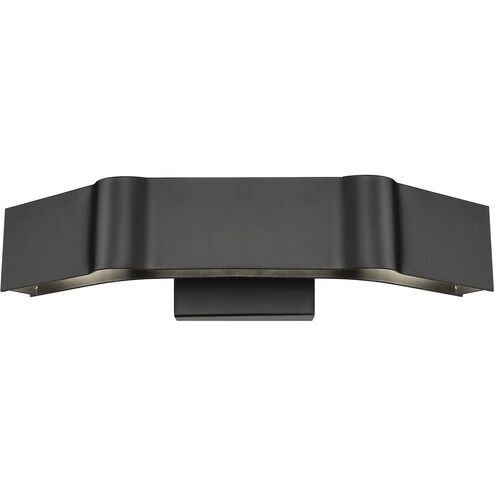 Arcano LED 16.75 inch Matte Black Wall Sconce Wall Light