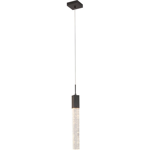 Canada 1 Light 2 inch Matte Black Single Pendant Lighting Ceiling Light